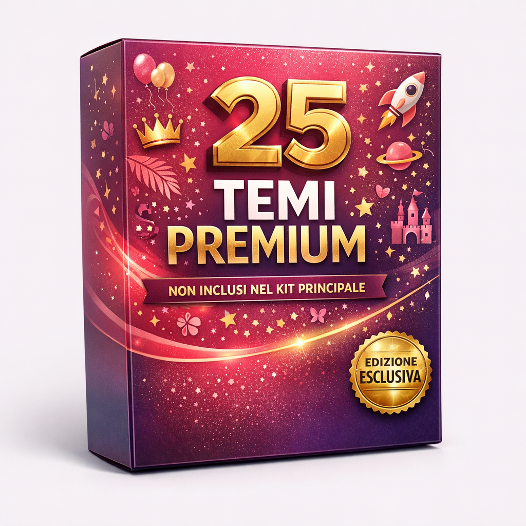 25 Temi Premium Esclusivi Non Inclusi nel Kit Principale