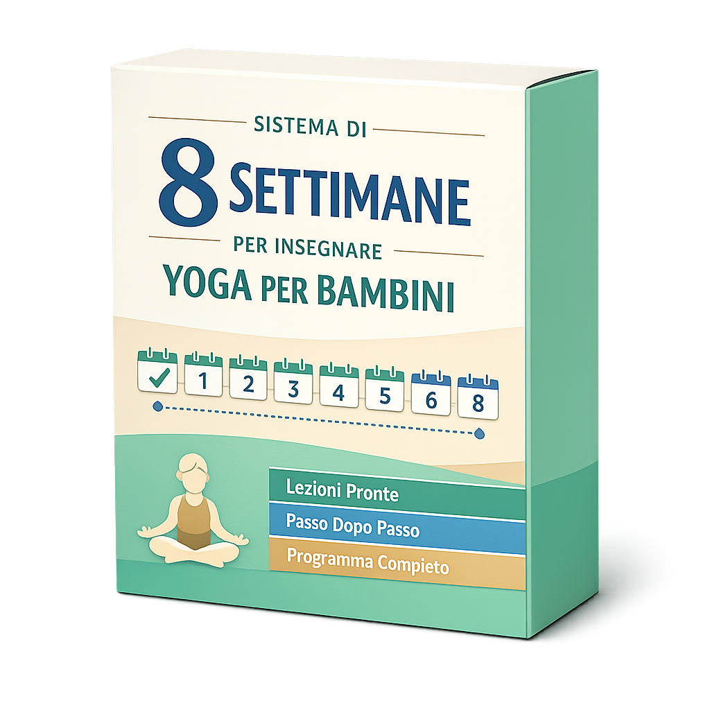 Sistema di 8 Settimane per Insegnare Yoga per Bambini