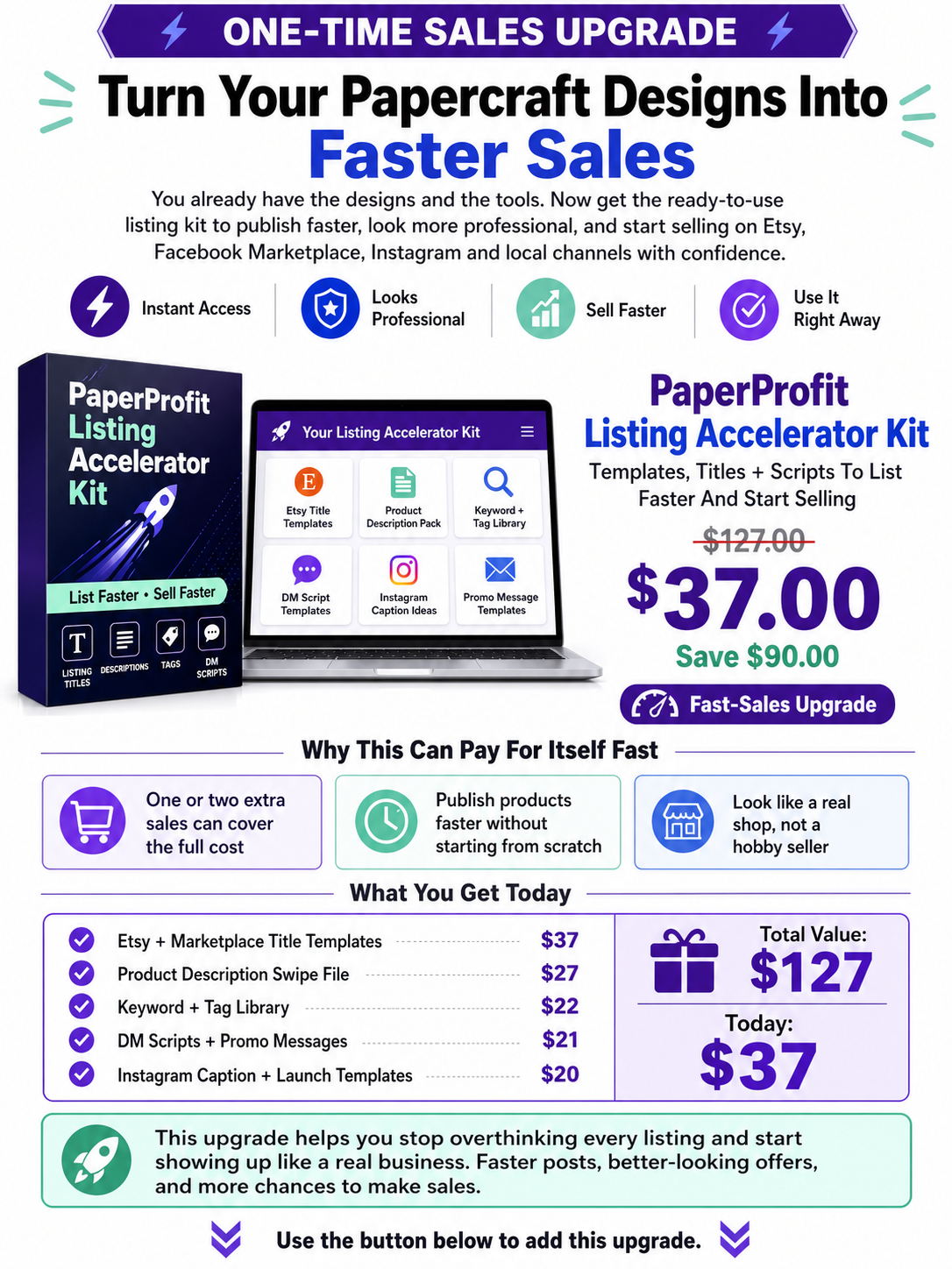 PaperProfit Listing Accelerator Kit