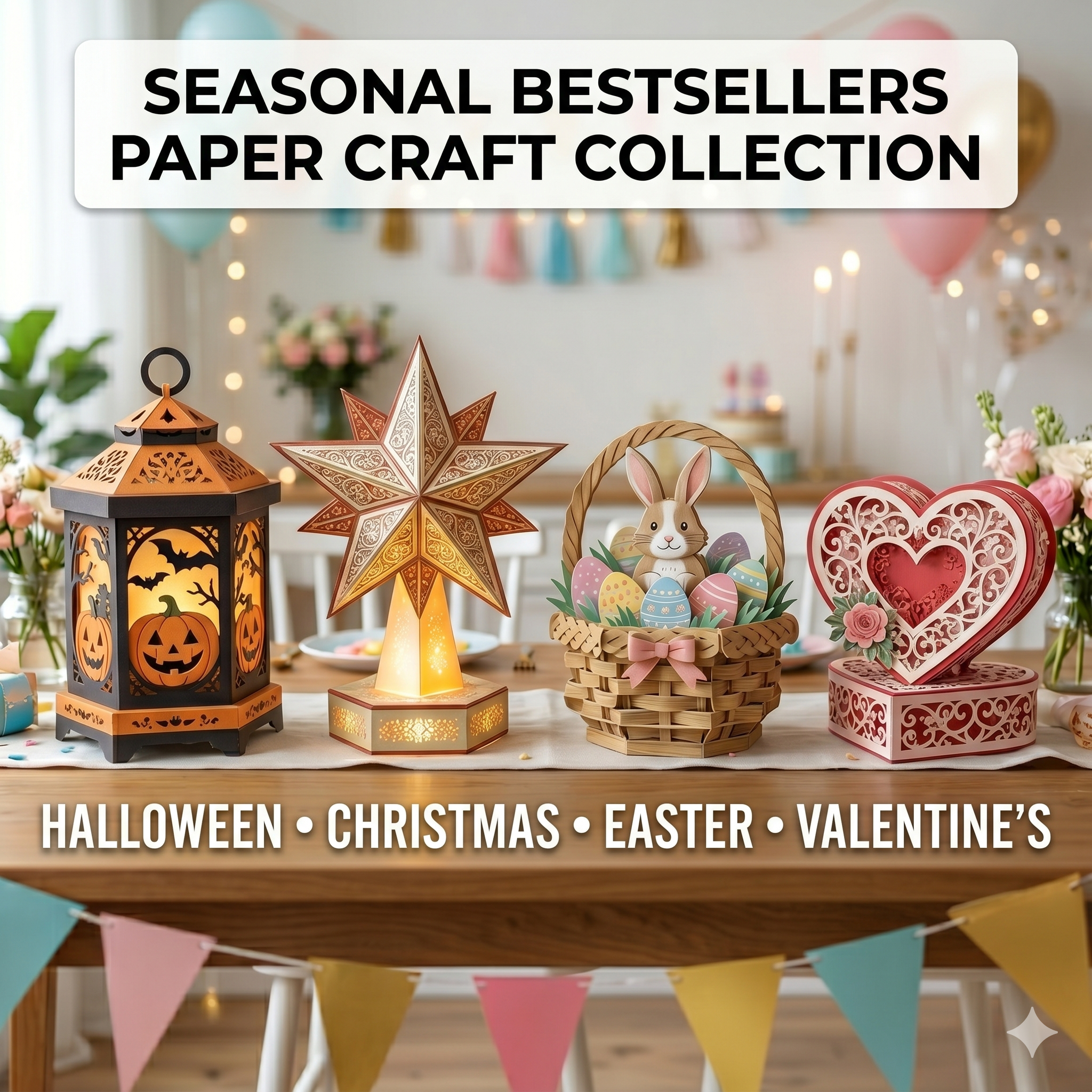 Seasonal Bestsellers Paper Craft Collection